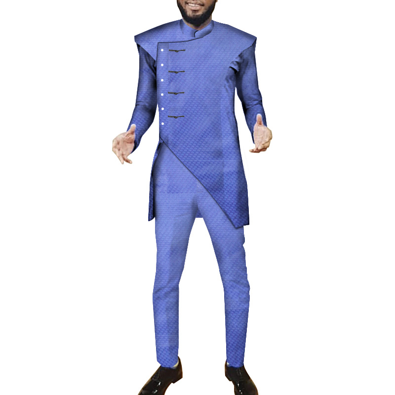 African Dashiki Outfits Men Clothes (16)