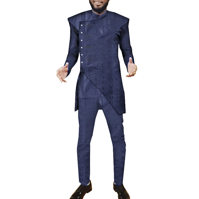 African Dashiki Outfits Men Clothes (20)