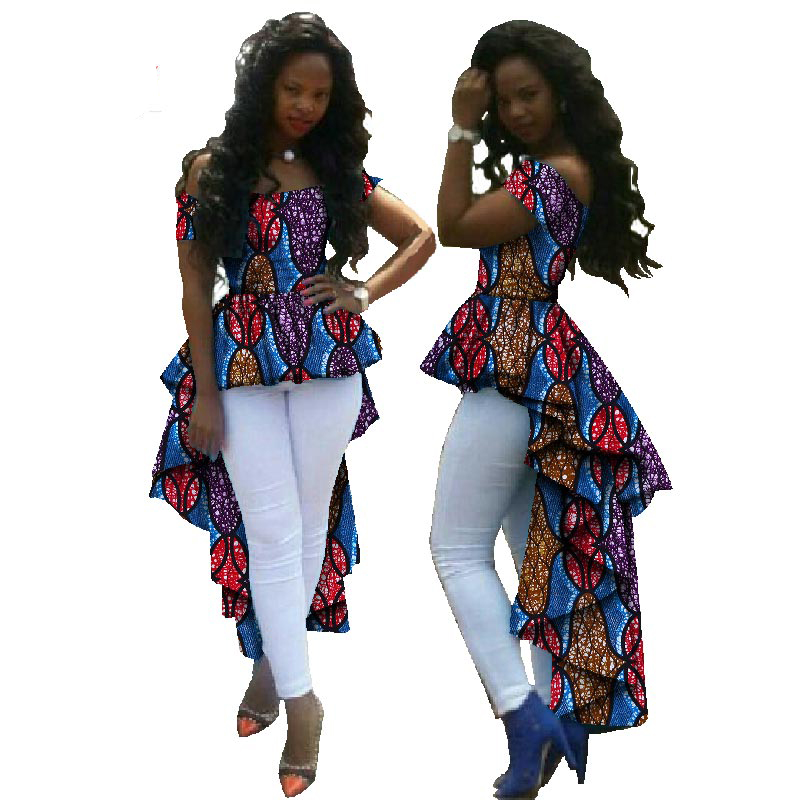 African ankara women tailor made tops (20)