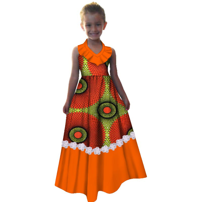 African dashiki clothes for girl's dress (11)