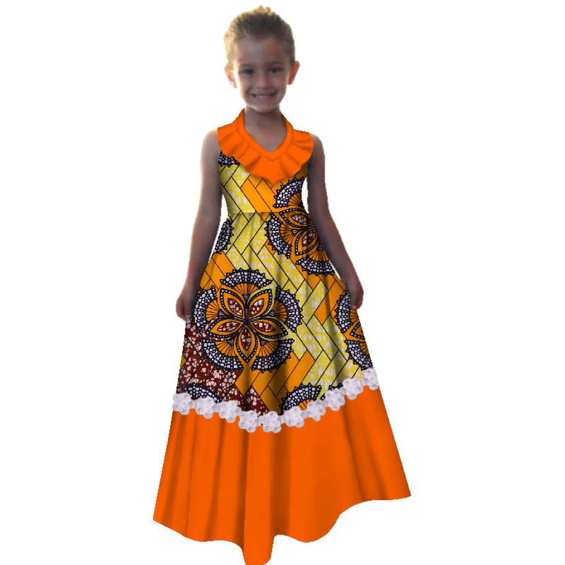 African dashiki clothes for girl's dress (5)