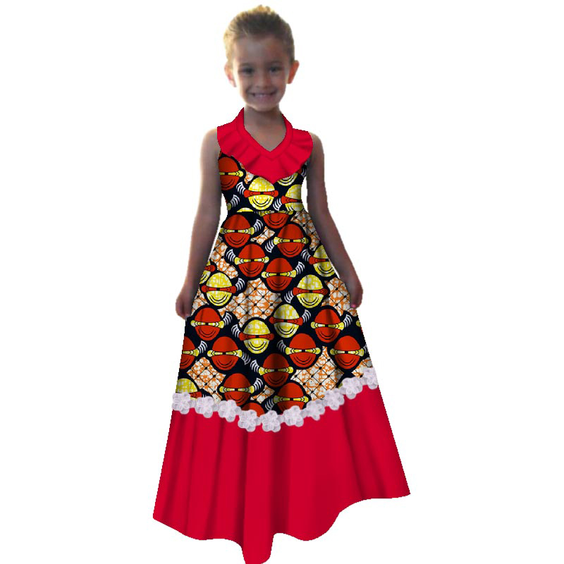 African dashiki clothes for girl's dress (7)