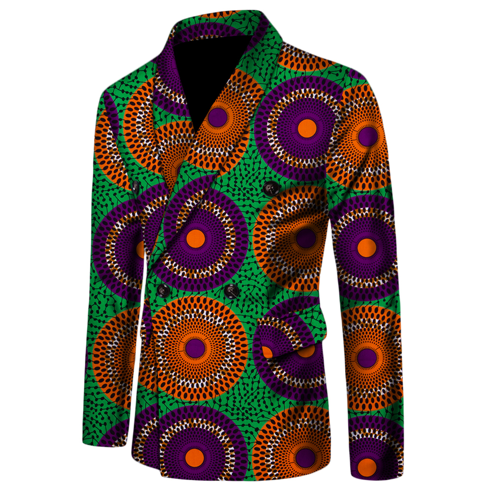 African dashiki mens casual suit (10)