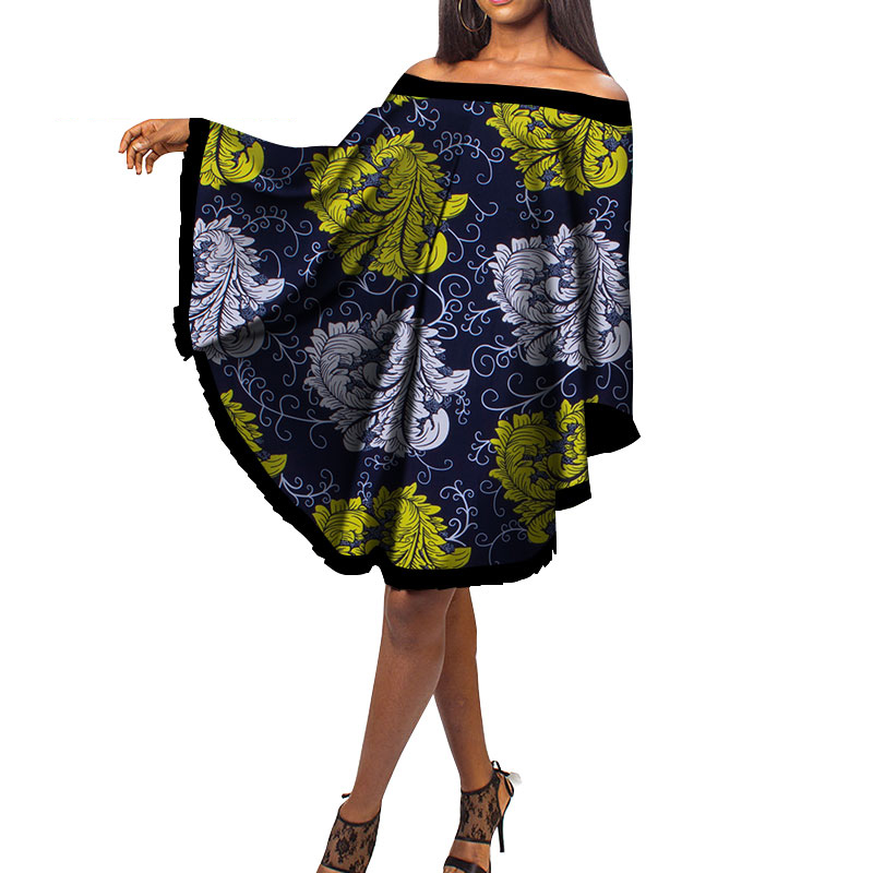 African dashiki print sewing skirt (3)
