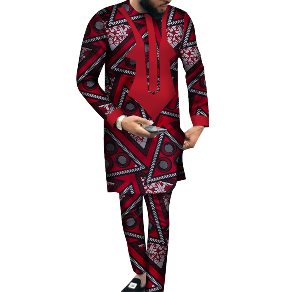 African mens Ankara Dashiki suits (10)