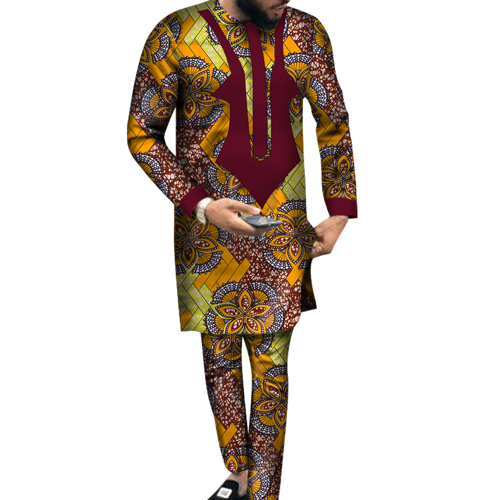 African mens Ankara Dashiki suits (6)