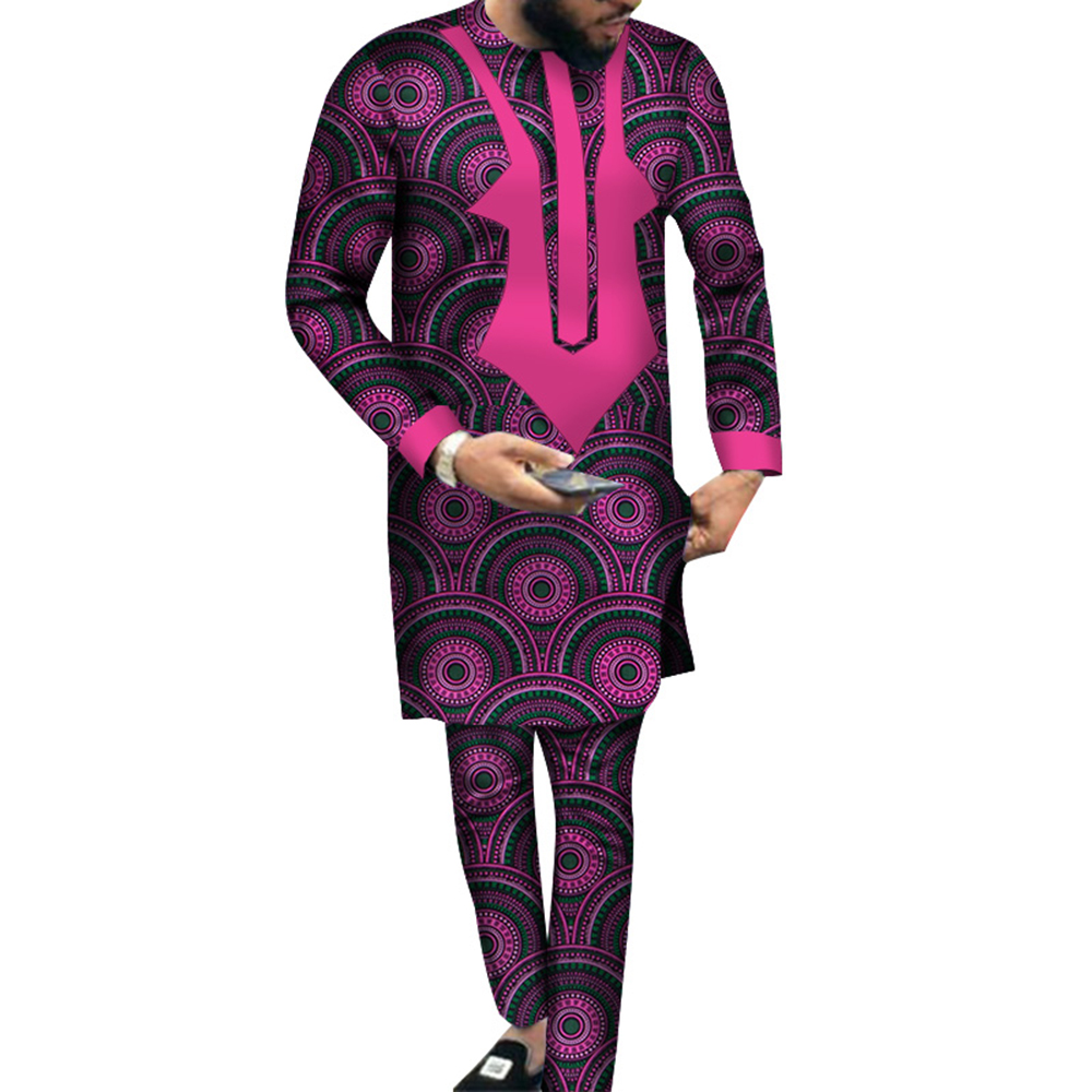 African mens Ankara Dashiki suits (9)