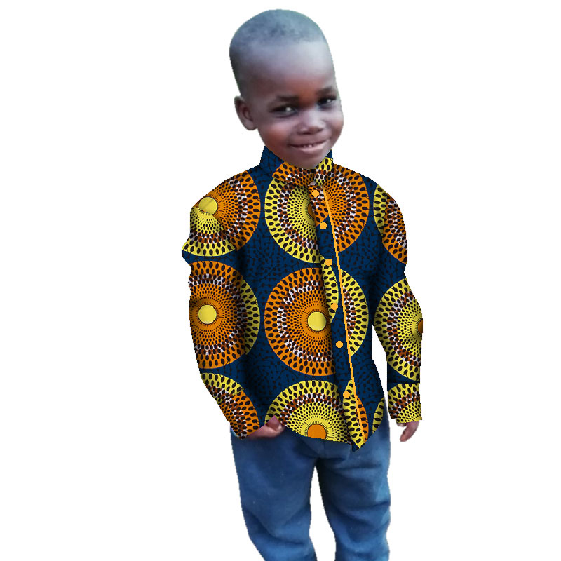 Bazin Riche African Wax Print boy clothes (13)