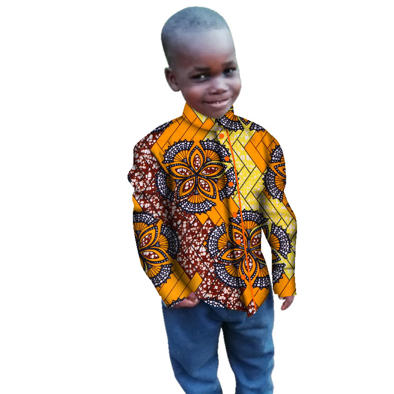 Bazin Riche African Wax Print boy clothes (14)