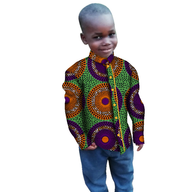 Bazin Riche African Wax Print boy clothes (15)