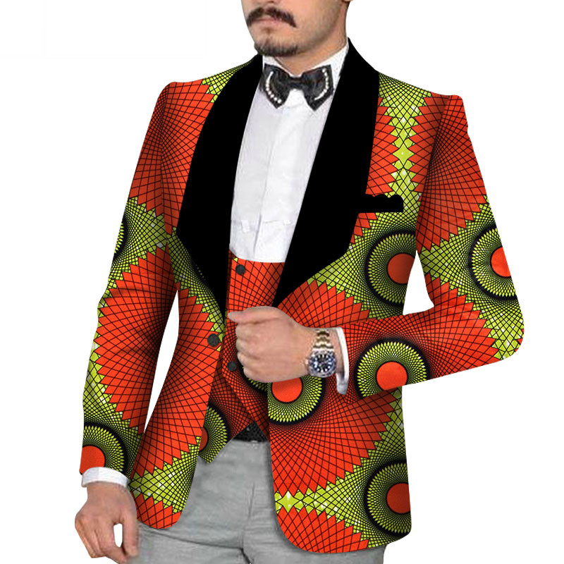 Bazin african dashiki attire outfits for men blazer (10)