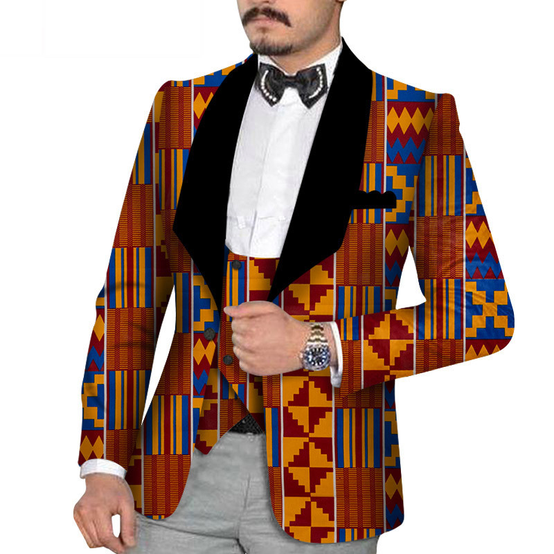 Bazin african dashiki attire outfits for men blazer (7)