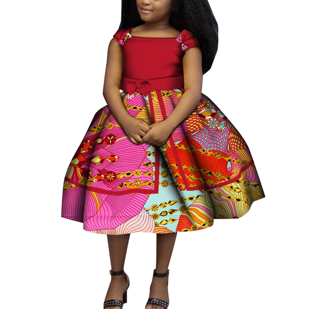 Children African Clothing Party Dress (10)