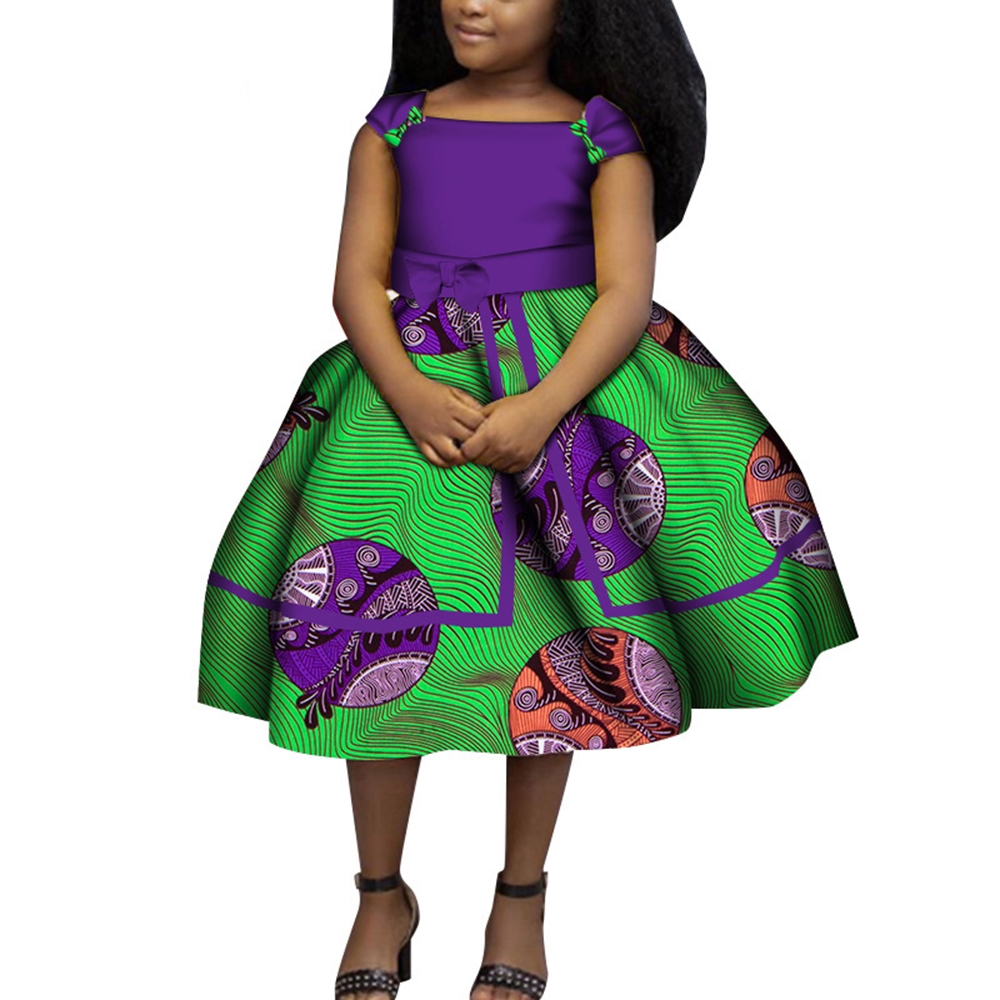 Children African Clothing Party Dress (11)