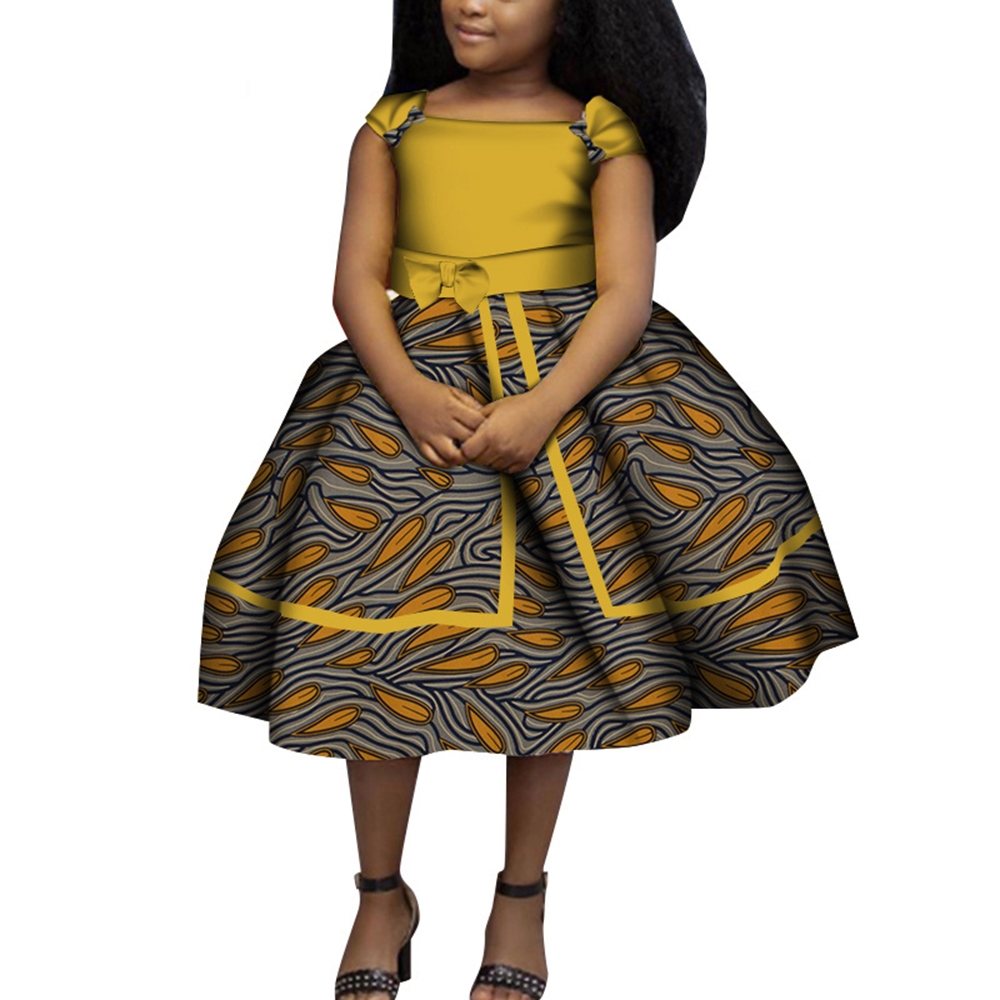 Children African Clothing Party Dress (7)