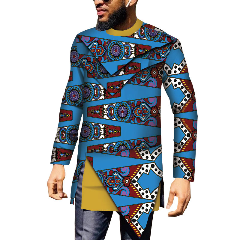 Dashiki Patchwork Shirts (4)