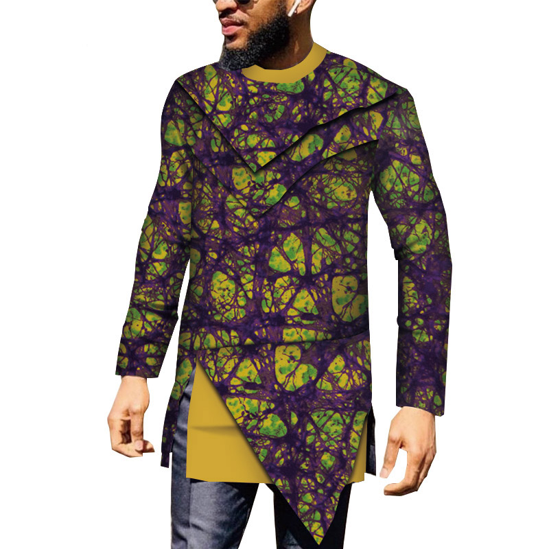 Dashiki Patchwork Shirts (8)
