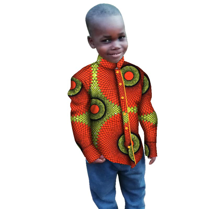 african ankara Boy Top  (1)