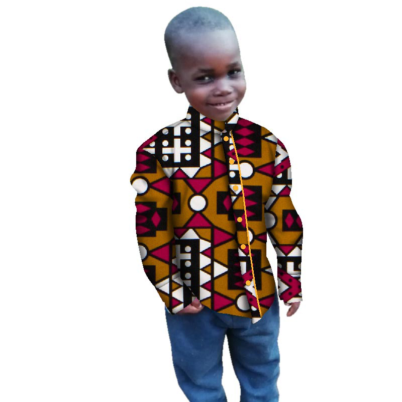 african ankara Boy Top  (2)