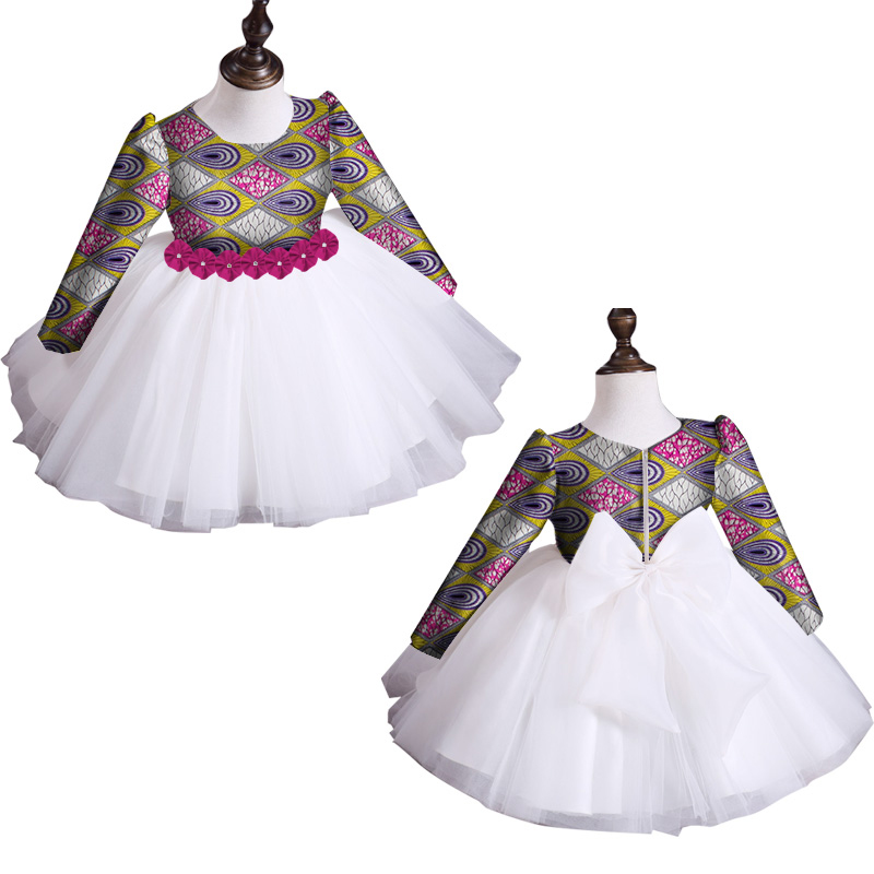 african ankara Sewing girl skirt  (3)