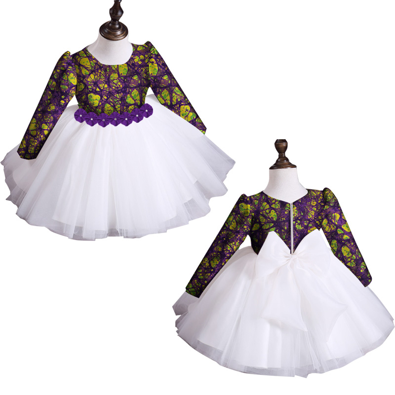 african ankara Sewing girl skirt  (4)