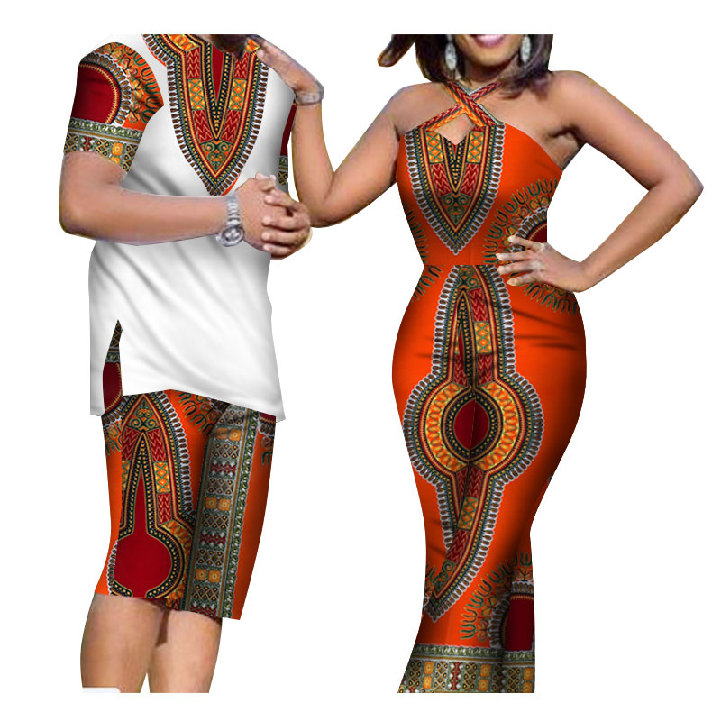 african ankara dashiki couples clothes (1)