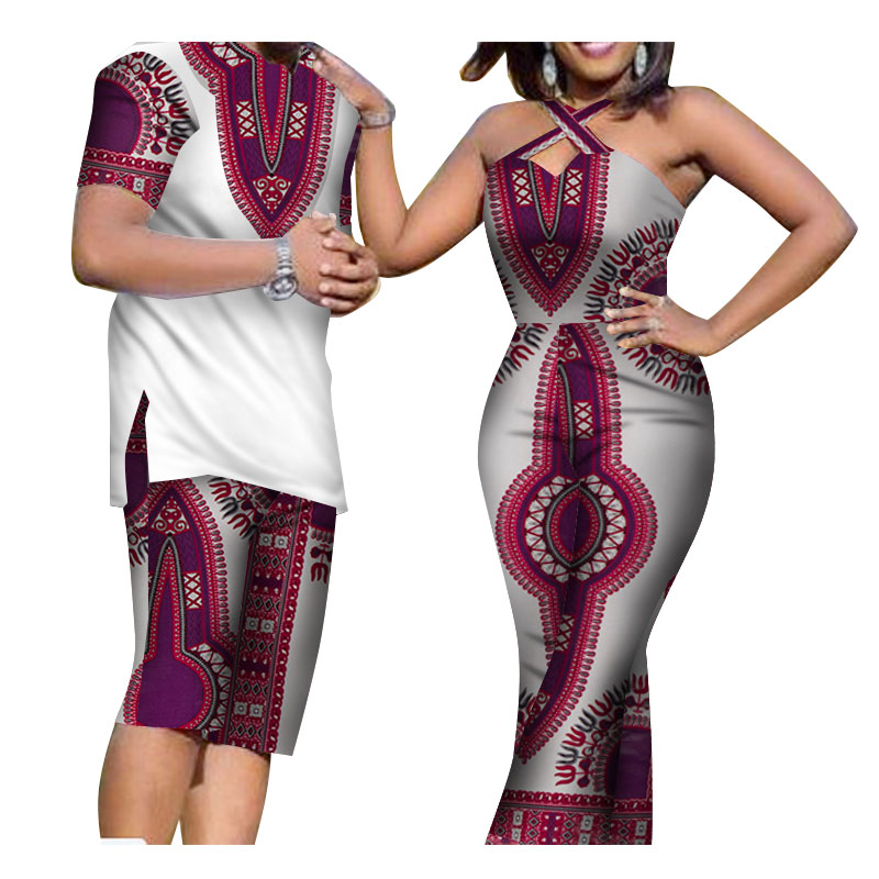 african ankara dashiki couples clothes (2)