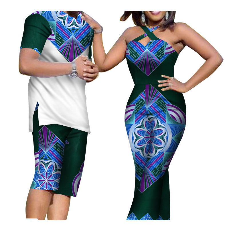 african ankara dashiki couples clothes (7)