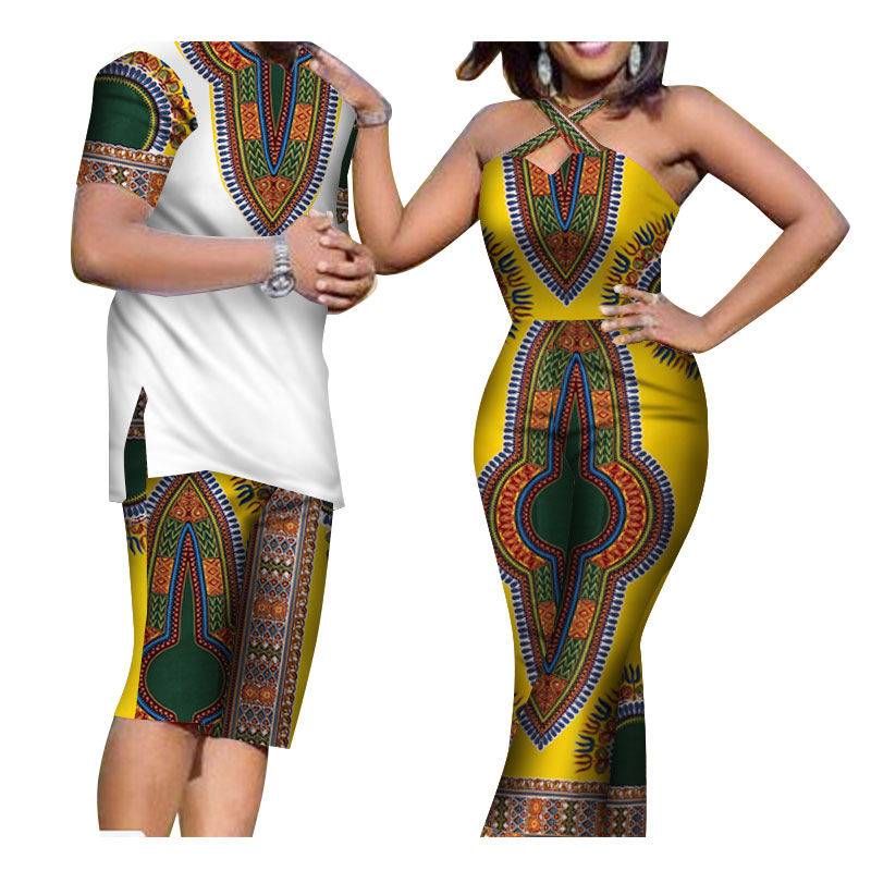 african ankara dashiki couples clothes (9)