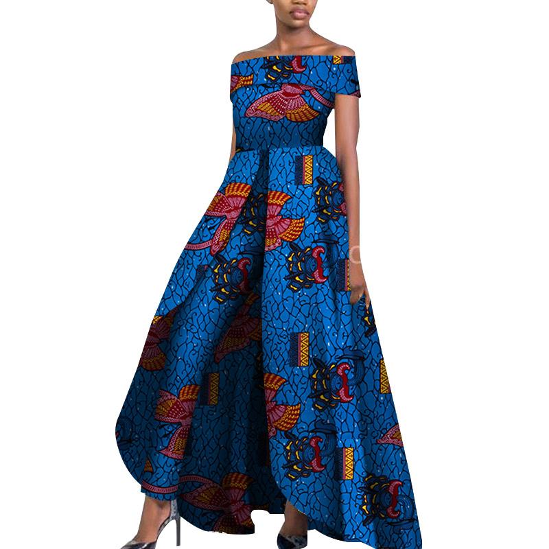 african ankara dashiki long dress for women (13)
