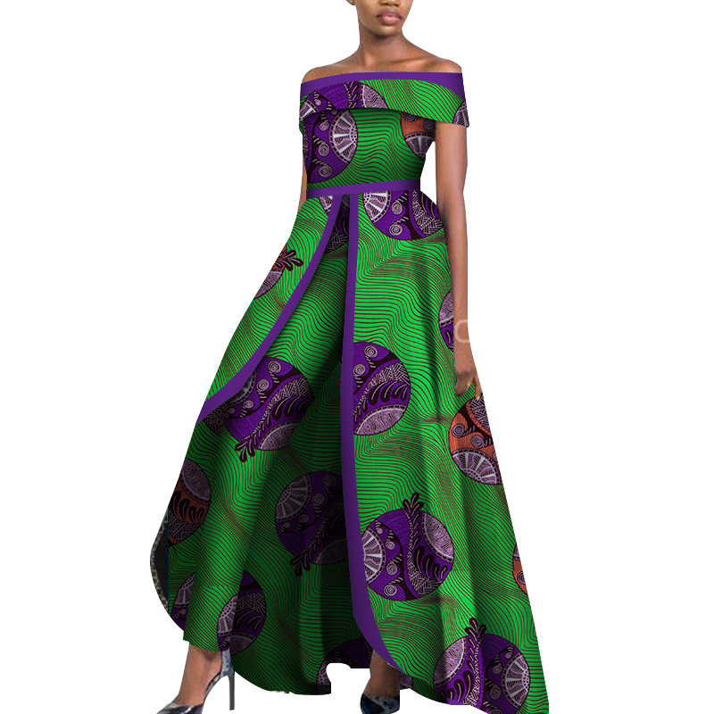 african ankara dashiki long dress for women (16)