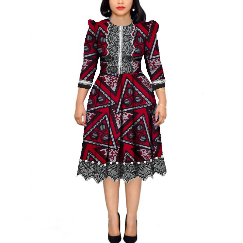 african dashiki ankara ladies dress (16)