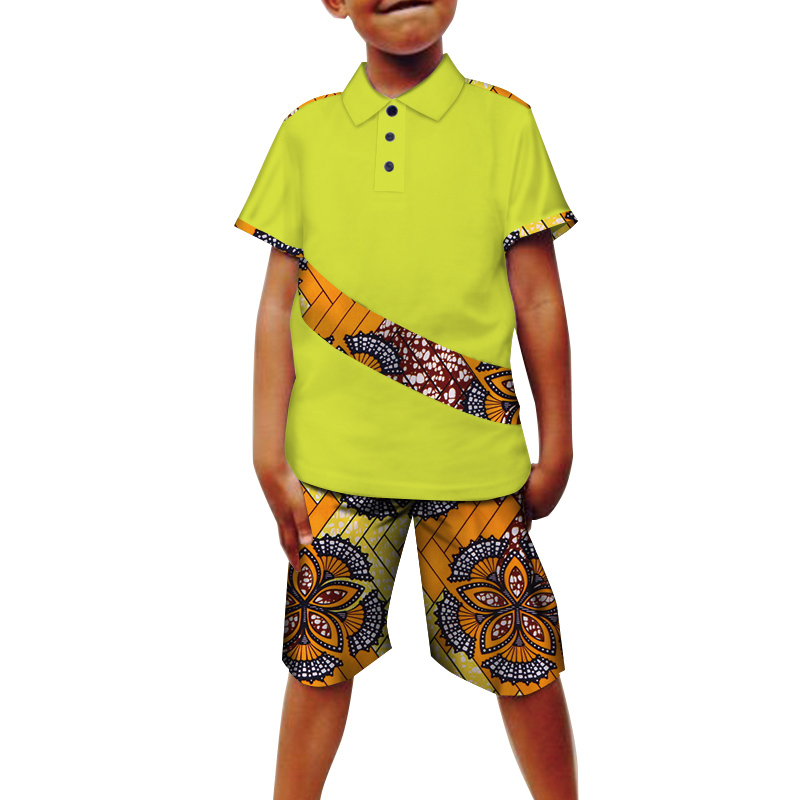 african dashiki boys T-shirts with pants (20)