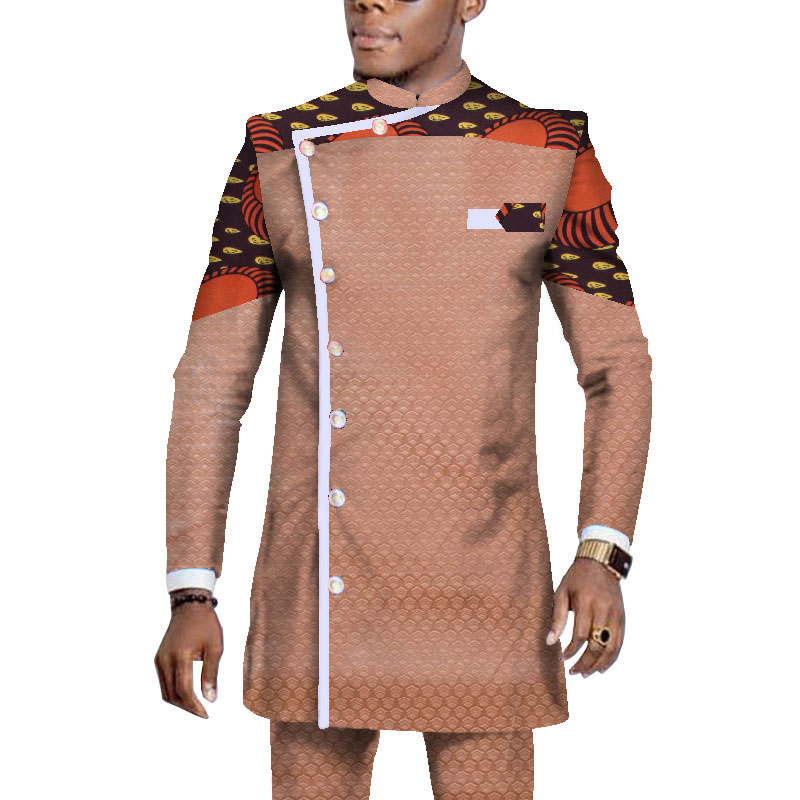 african dashiki long shirt plus pants (3)