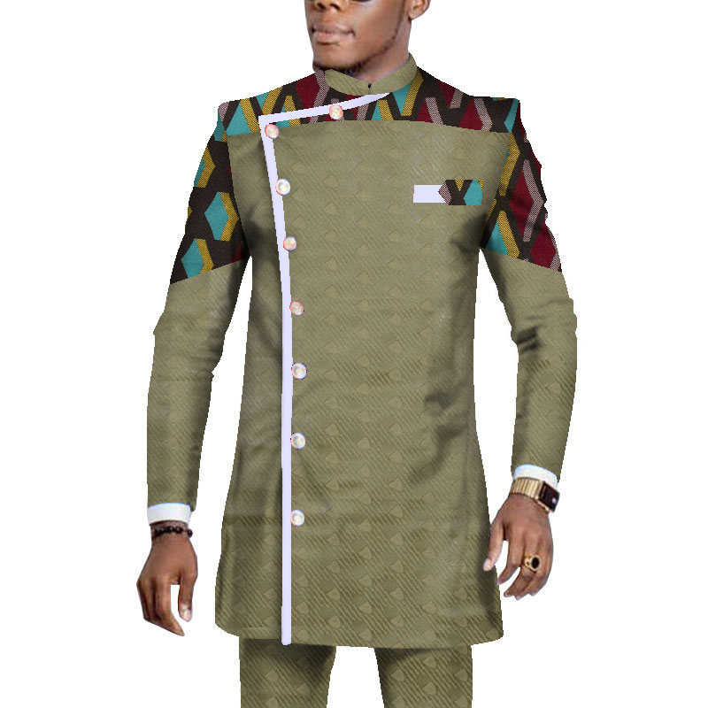 african dashiki long shirt plus pants (5)