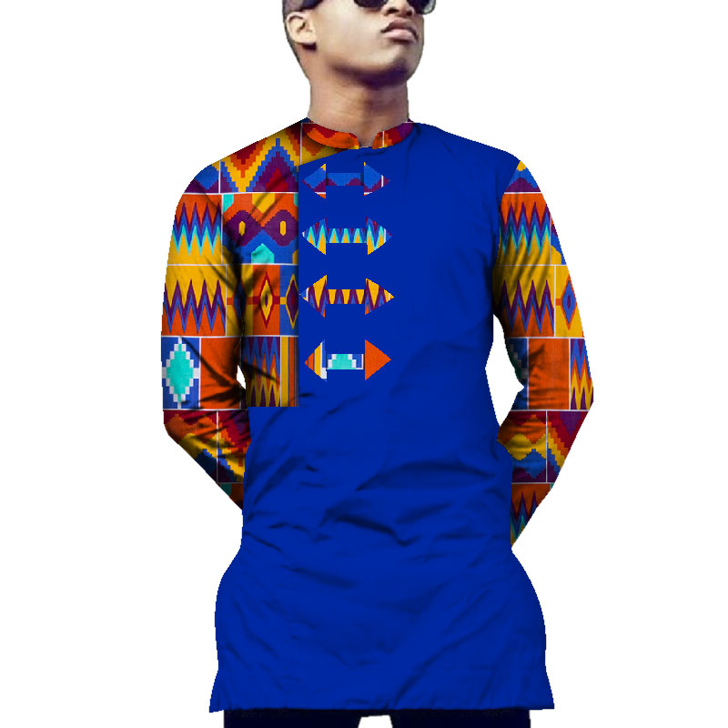 african dashiki print men shirt (11)