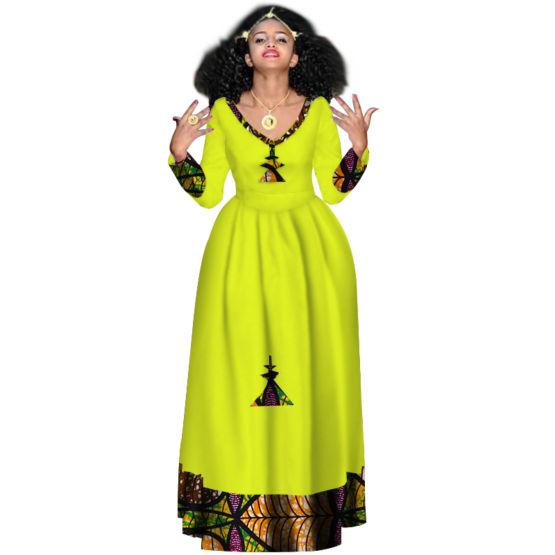 african lady ankara dress (1)
