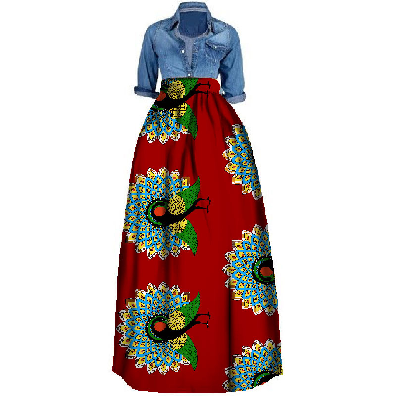 african print wax dress