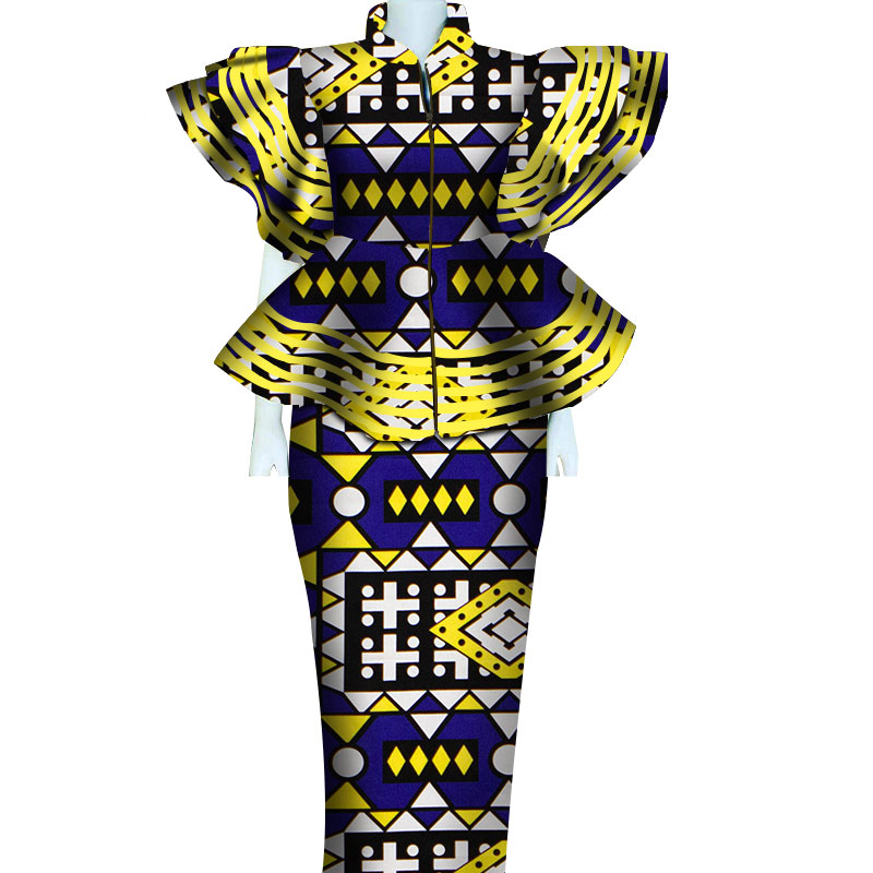 african traditional dashiki ladies suits  (2)