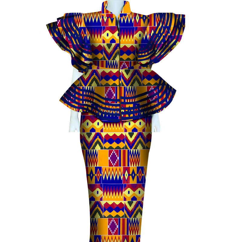 african traditional dashiki ladies suits  (6)