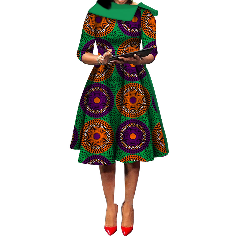 african wax fashion dress (2)