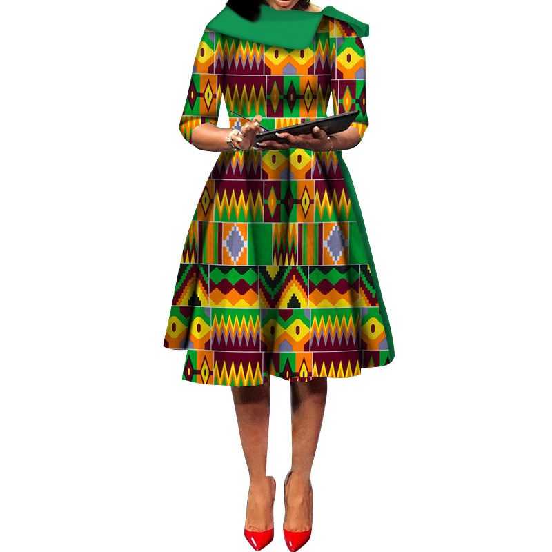 african wax fashion dress (5)