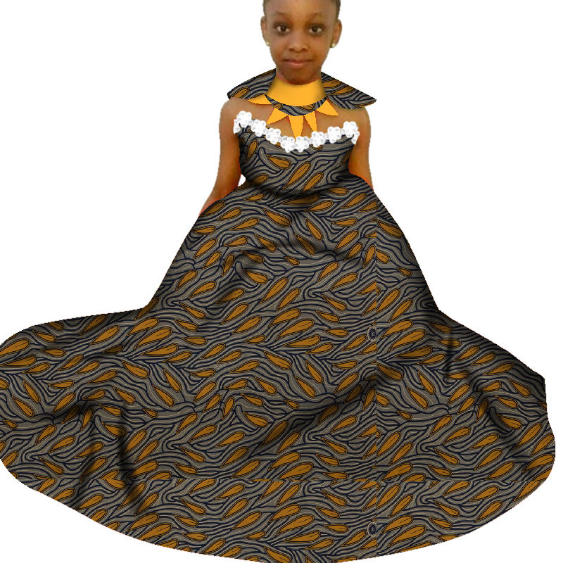 african wax princess dress (5)