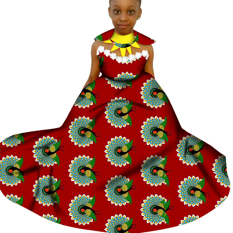 african wax princess dress (7)