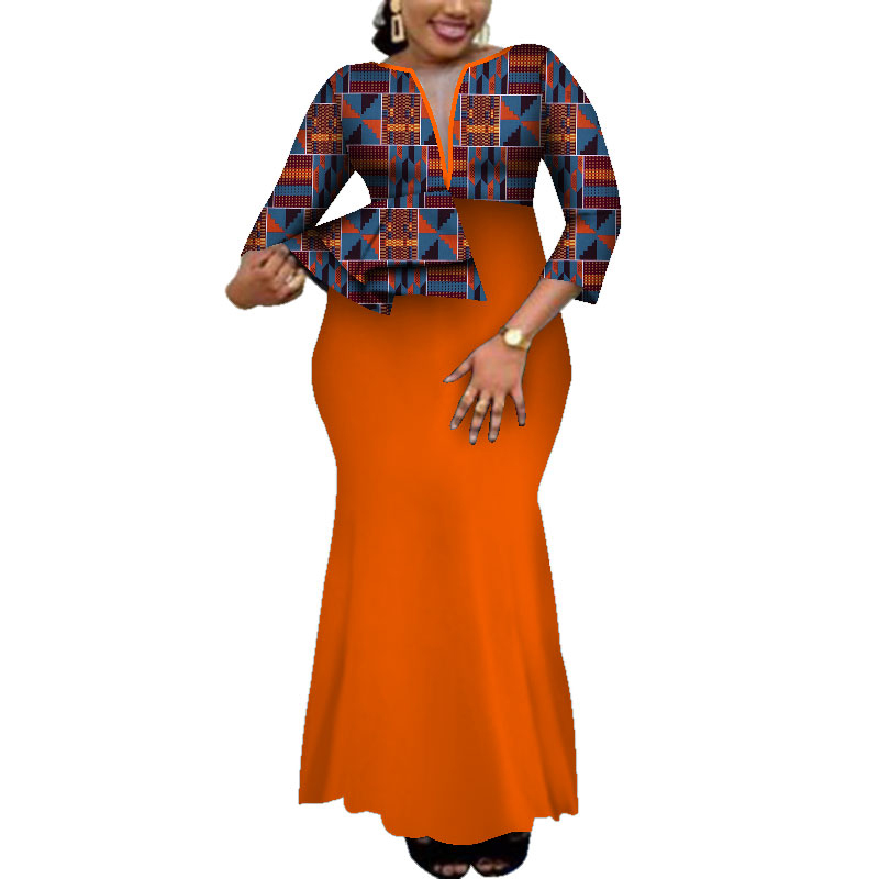 ankara dashiki matching dress (4)