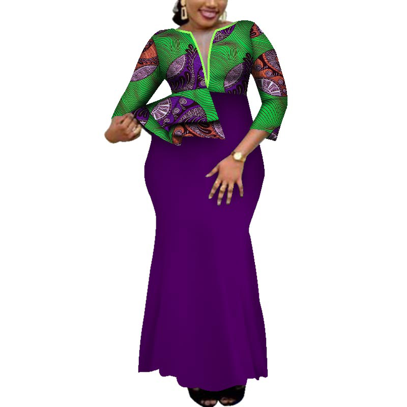 ankara dashiki matching dress (8)