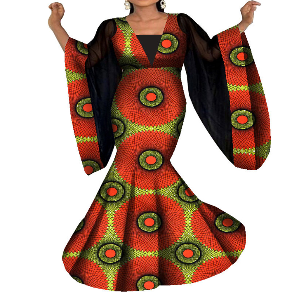 dashiki ankara party dress (3)