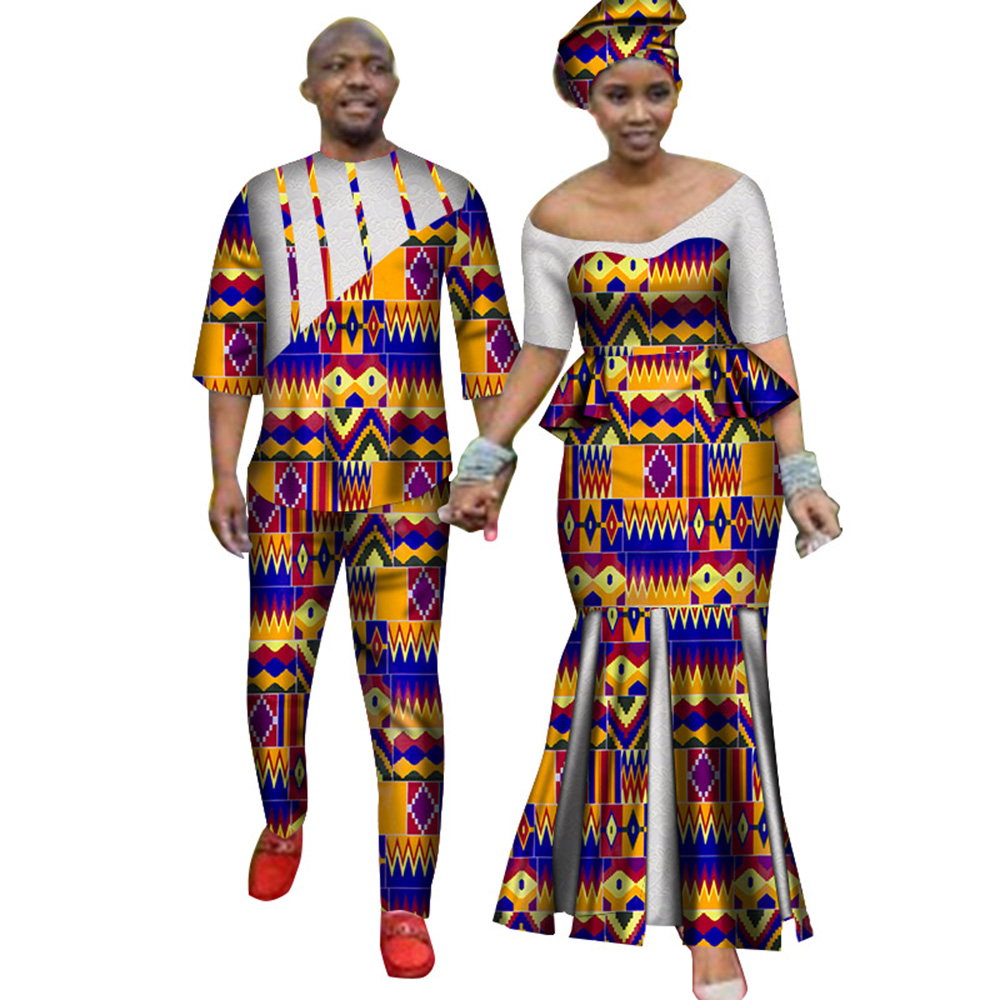 dashiki lovers' wedding clothes (1)