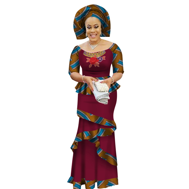 dashiki womens suits dress  (6)