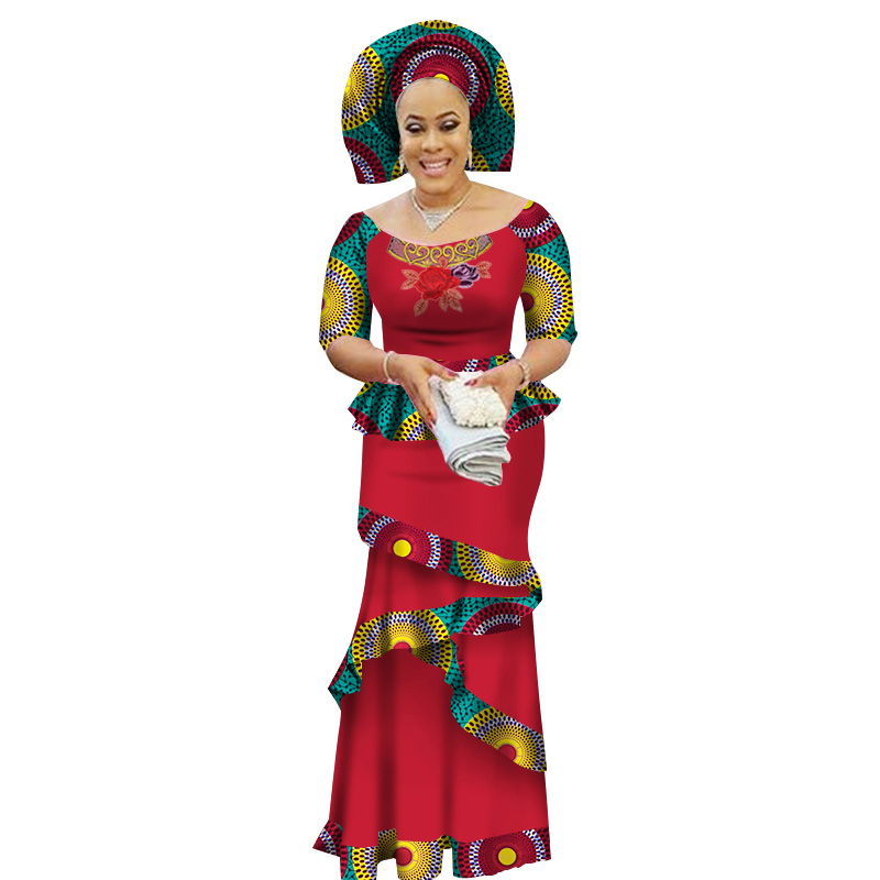 dashiki womens suits dress  (8)